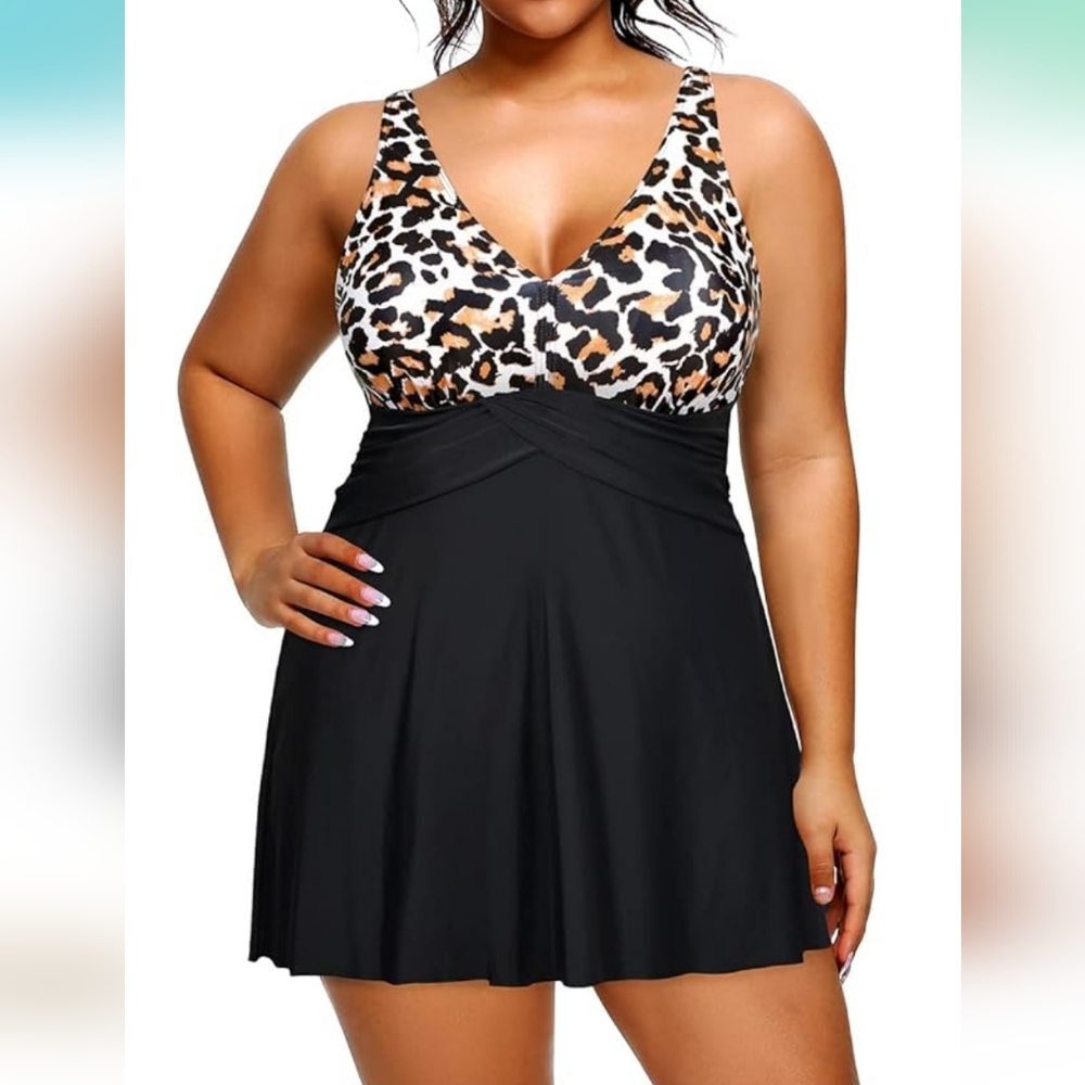 HOLIPICK TUMMY CONTROL SWIMDRESS